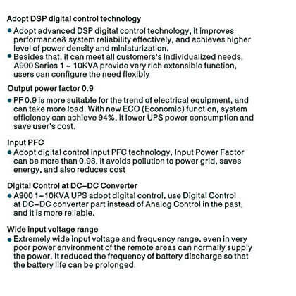 【NEW】 Standard 1KVA ~ 10KVA